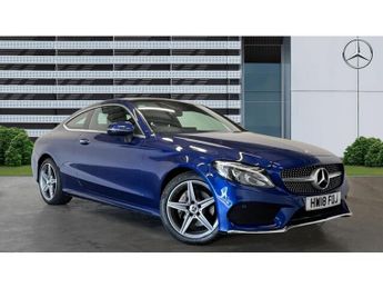 Mercedes C Class C200 AMG Line Premium Plus 2dr 9G-Tronic Petrol Coupe