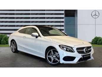 Mercedes C Class C220d AMG Line Premium Plus 2dr Auto Diesel Coupe