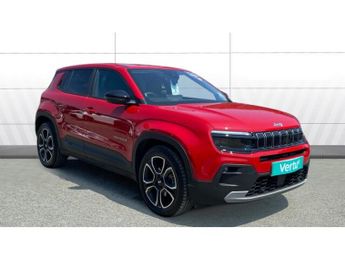 Jeep Avenger 115kW Summit 54kWh 5dr Auto Electric Hatchback