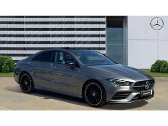 Mercedes CLA 200 AMG Line Premium + Night Ed 4dr Tip Auto Petrol Saloon