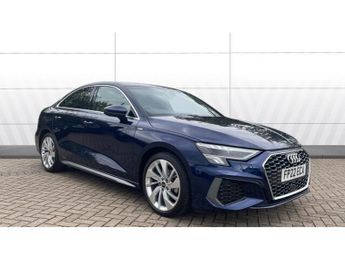 Audi A3 35 TFSI S Line 4dr Petrol Saloon