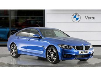 BMW 4 Series 420d [190] xDrive M Sport 5dr Auto [Prof Media] Diesel Hatchback