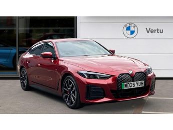 BMW i4 250kW eDrive40 M Sport 83.9kWh 5dr Auto [Pro Pack] Electric Hatc