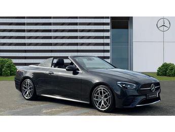Mercedes E Class E220d AMG Line Premium 2dr 9G-Tronic Diesel Cabriolet