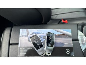 Mercedes-Benz E-Class E220d AMG Line Premium 2dr 9G-Tronic Diesel Cabriolet
