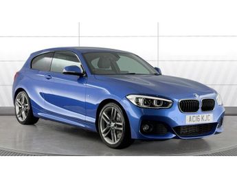 BMW 1 Series 118d M Sport 3dr [Nav/Servotronic] Step Auto Diesel Hatchback
