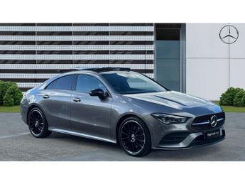 Mercedes CLA 200 AMG Line Premium + Night Ed 4dr Tip Auto Petrol Saloon