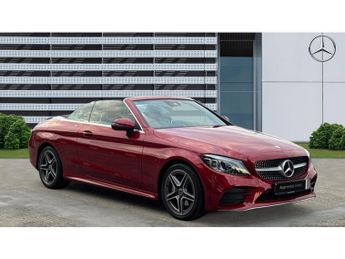Mercedes C Class C200 AMG Line Edition Premium 2dr 9G-Tronic Petrol Cabriolet