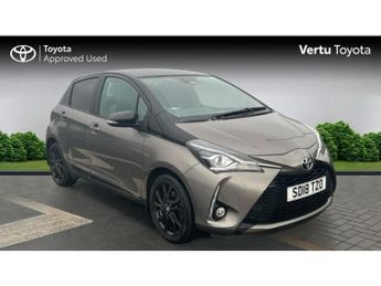 Toyota Yaris 1.5 VVT-i Blue Bi-tone 5dr [Nav] Petrol Hatchback