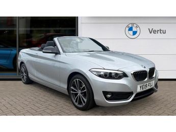 BMW 2 Series 220i Sport 2dr [Nav] Step Auto Petrol Convertible