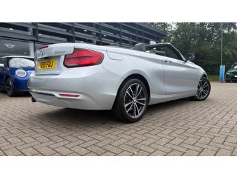 BMW 2 Series 220i Sport 2dr [Nav] Step Auto Petrol Convertible
