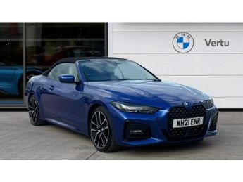 BMW 4 Series 420i M Sport 2dr Step Auto Petrol Convertible