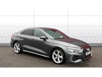 Audi A3 35 TFSI S Line 4dr S Tronic Petrol Saloon