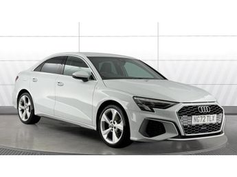 Audi A3 30 TFSI S Line 4dr Petrol Saloon
