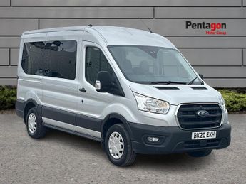 Ford Transit 2.0 350 Ecoblue Trend Minibus Double Cab 5dr Diesel Manual Rwd L