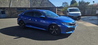 Honda Civic 1.0 Vtec Turbo Sr Hatchback 5dr Petrol CVT Euro 6 (s/s) (126 Ps)