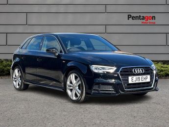 Audi A3 1.5 Tfsi Cod 35 S Line Sportback 5dr Petrol S Tronic Euro 6 (s/s