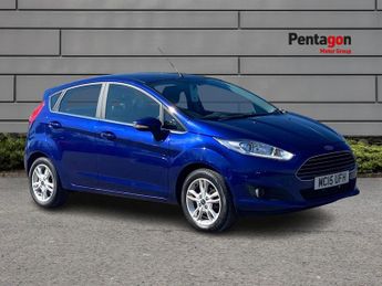 Ford Fiesta 1.25 Zetec Hatchback 5dr Petrol Manual Euro 6 (82 Ps)