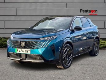 Peugeot E 3008 73kwh Gt Suv 5dr Electric Auto (210 Ps)
