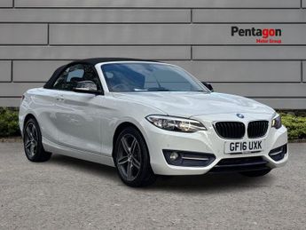 BMW 220 2.0 220d Sport Convertible 2dr Diesel Manual Euro 6 (s/s) (190 P