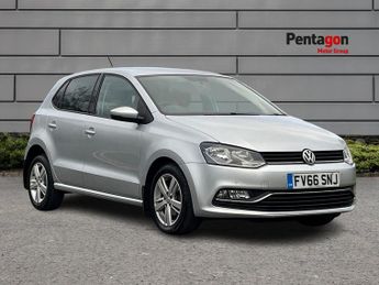 Volkswagen Polo 1.0 Bluemotion Tech Match Hatchback 5dr Petrol Manual Euro 6 (s/