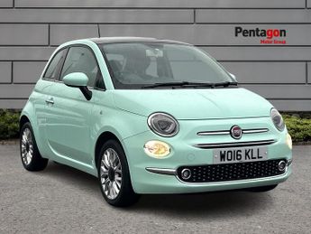 Fiat 500 1.2 Lounge Hatchback 3dr Petrol Manual Euro 6 (s/s) (69 Bhp)