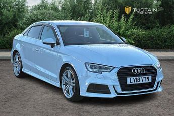 Audi A3 1.5 Tfsi Cod S Line Saloon 4dr Petrol S Tronic Euro 6 (s/s) (150