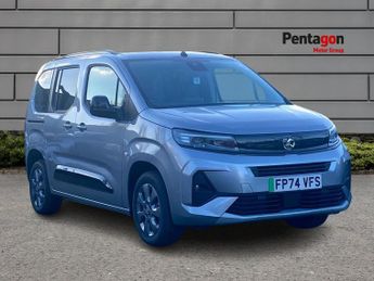 Vauxhall Combo 52kwh Ultimate MPV 5dr Electric Auto (7.4kw Charger) (136 Ps)