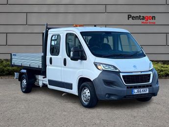 Peugeot Boxer 2.2 Hdi 335 Tipper Double Cab 4dr Diesel Manual L3 Euro 5 (130 P