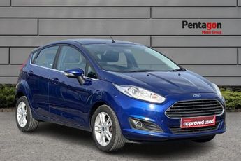 Ford Fiesta 1.0t Ecoboost Zetec Hatchback 5dr Petrol Manual Euro 6 (s/s) (10