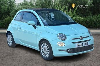 Fiat 500 1.2 Lounge Hatchback 3dr Petrol Manual Euro 6 (s/s) (69 Bhp)