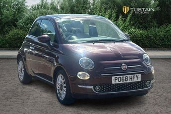 Fiat 500 1.2 Lounge Hatchback 3dr Petrol Manual Euro 6 (s/s) (69 Bhp)