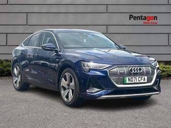 Audi E-Tron 55 S Line Sportback 5dr Electric Auto Quattro 95kwh (11kw Charge