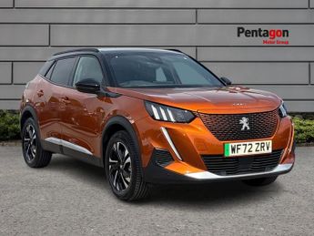 Peugeot 2008 50kwh Gt Suv 5dr Electric Auto (7kw Charger) (136 Ps)