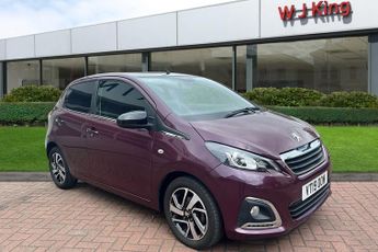 Peugeot 108 1.0 Allure Hatchback 5dr Petrol 2 Tronic Euro 6 (72 Ps)