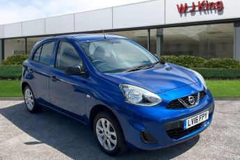 Nissan Micra 1.2 Vibe Hatchback 5dr Petrol Manual Euro 6 (80 Ps)