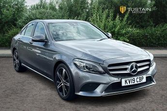 Mercedes C Class 2.0 C220d Sport Saloon 4dr Diesel G Tronic Plus Euro 6 (s/s) (19
