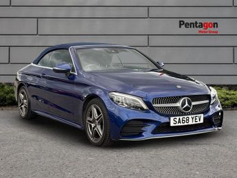 Mercedes C Class 2.0 C220d Amg Line (premium) Cabriolet 2dr Diesel G Tronic Plus 