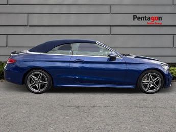 Mercedes Benz C Class Cabriolet 2.0 C220d Amg Line (premium) Cabriolet 2dr Diesel G Tronic Plus 