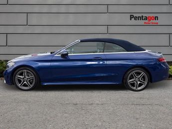 Mercedes Benz C Class Cabriolet 2.0 C220d Amg Line (premium) Cabriolet 2dr Diesel G Tronic Plus 