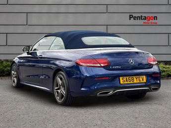 Mercedes Benz C Class Cabriolet 2.0 C220d Amg Line (premium) Cabriolet 2dr Diesel G Tronic Plus 