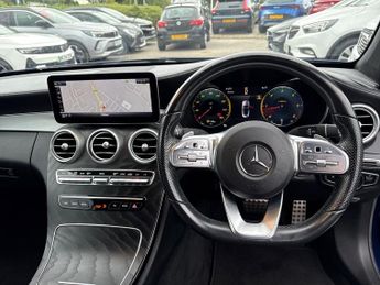 Mercedes Benz C Class Cabriolet 2.0 C220d Amg Line (premium) Cabriolet 2dr Diesel G Tronic Plus 