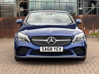 Mercedes Benz C Class Cabriolet 2.0 C220d Amg Line (premium) Cabriolet 2dr Diesel G Tronic Plus 