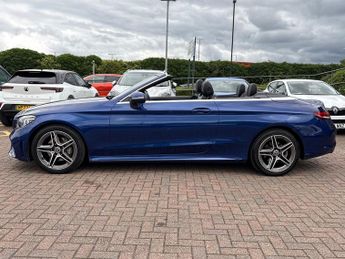 Mercedes Benz C Class Cabriolet 2.0 C220d Amg Line (premium) Cabriolet 2dr Diesel G Tronic Plus 