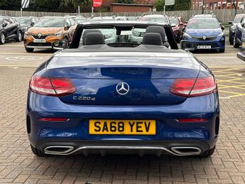 Mercedes Benz C Class Cabriolet 2.0 C220d Amg Line (premium) Cabriolet 2dr Diesel G Tronic Plus 