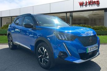 Peugeot E 2008 50kwh Gt Suv 5dr Electric Auto (7kw Charger) (136 Ps)