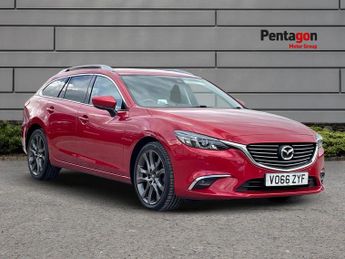 Mazda 6 2.2 Skyactiv D Sport Nav Estate 5dr Diesel Auto Euro 6 (s/s) (17