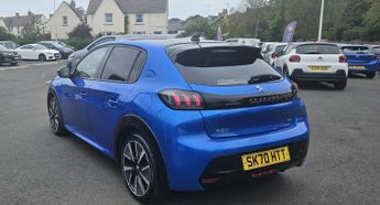 Peugeot E 208 50kwh Gt Hatchback 5dr Electric Auto (136 Ps)