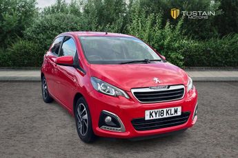 Peugeot 108 1.0 Allure Hatchback 5dr Petrol 2 Tronic Euro 6 (68 Ps)