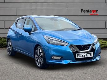 Nissan Micra 1.0 Ig T Tekna Hatchback 5dr Petrol Manual Euro 6 (s/s) (92 Ps)